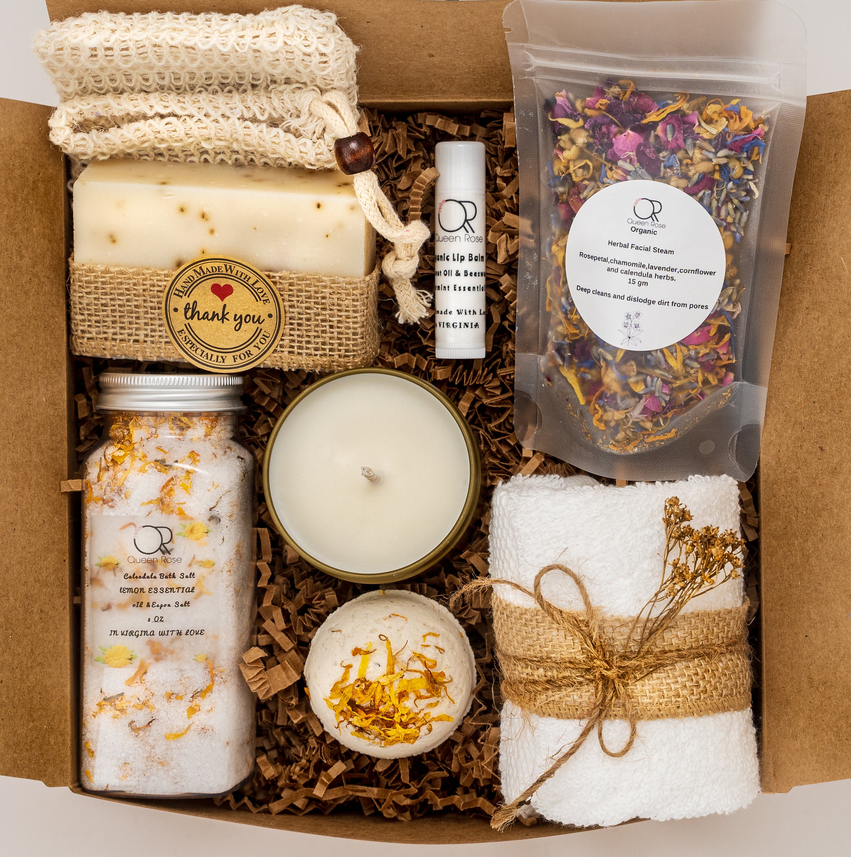 pamper gift box