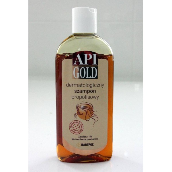 api gold dermatologiczny szampon propolisowy 280ml