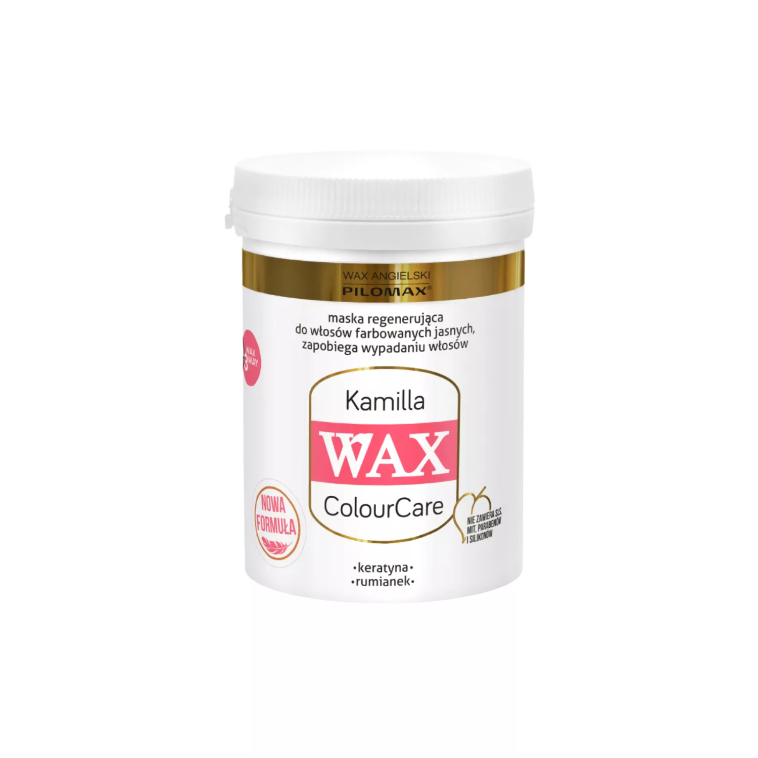 odżywka wax do włosów blond kamille