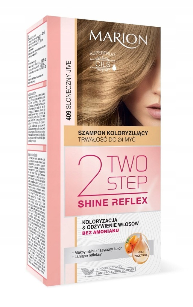 marion two-step shine reflex color szampon 401