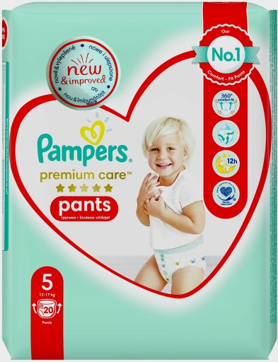 pampers premium care pants 5 80szt