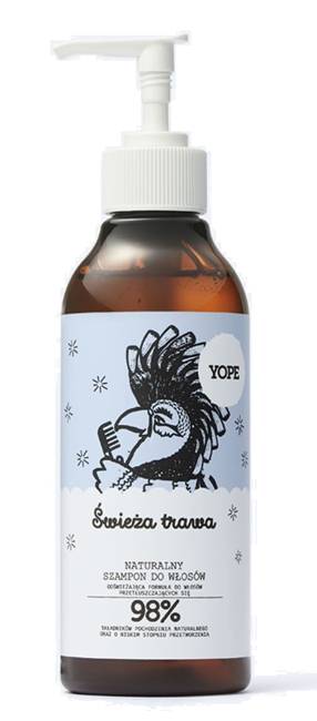 yope naturalny szampon świeża trawa 300ml