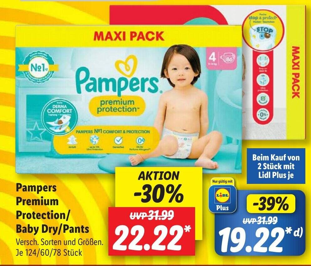 lidl prospekt pampers