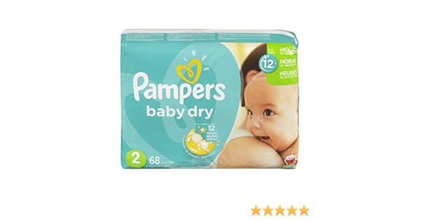 pampers new baby dry 2 68 szt