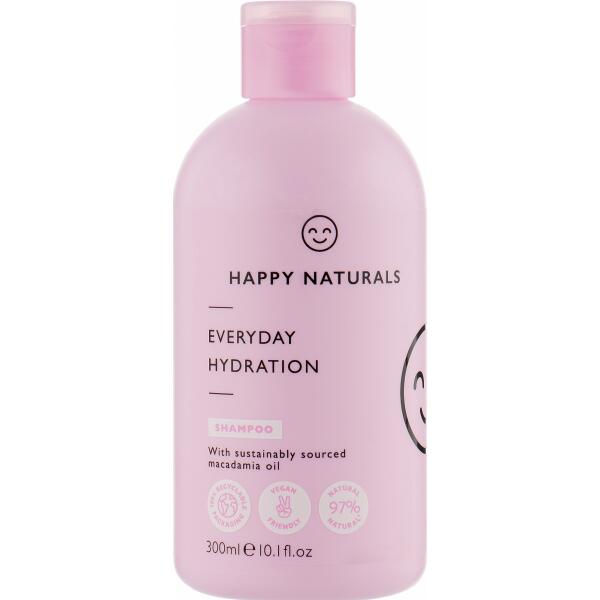 happy naturals macadamia oil moisturising shampoo nawilżający szampon