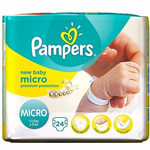 pampers micro size 0