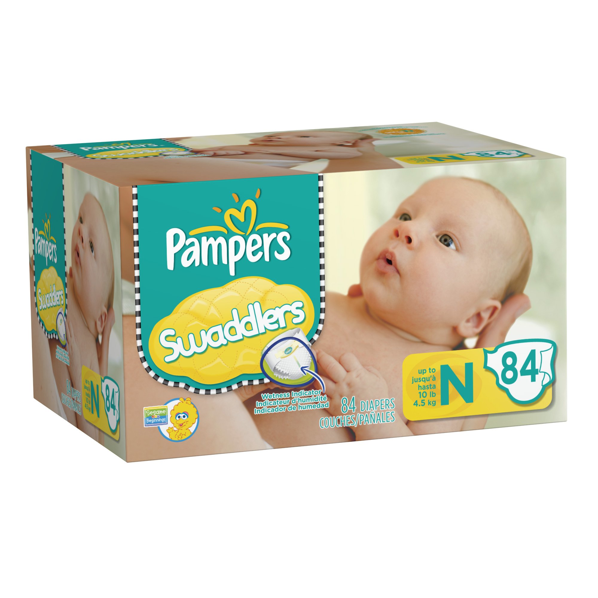 pampers large box