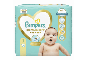 pieluchy pampers premium care 1 newborn 220