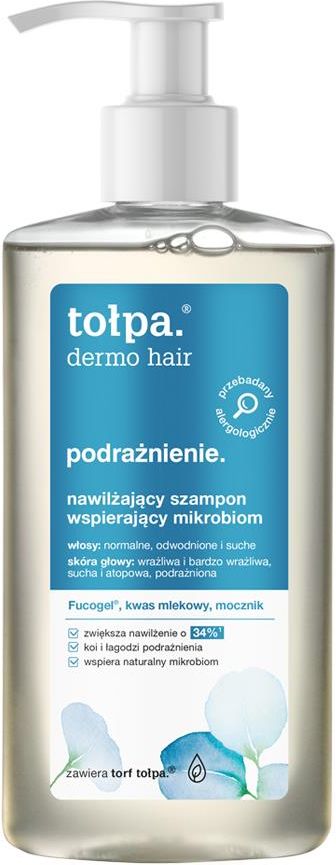 tołpa dermo hair szampon nawilżający kojący 250 ml