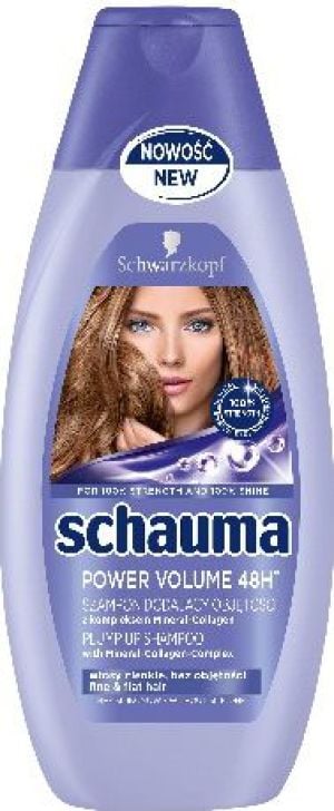 schwarzkopf schauma odżywka do włosów power volume