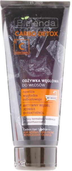 bielenda carbo detox odżywka węglowa do włosów