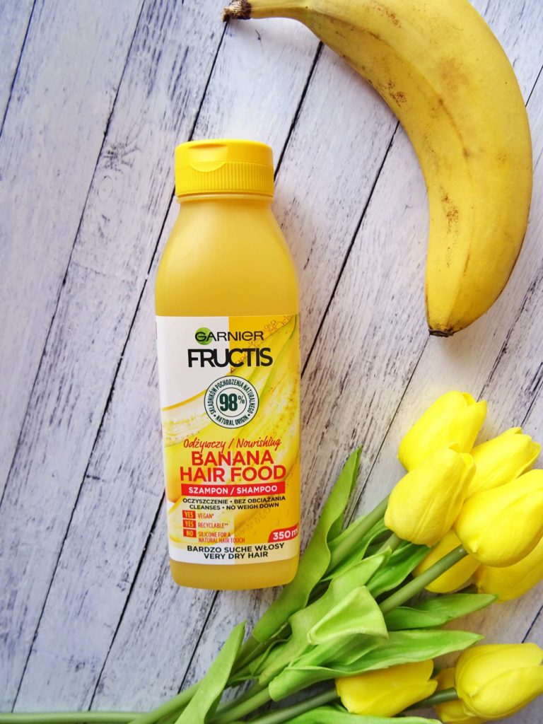 garnier hair food banana szampon