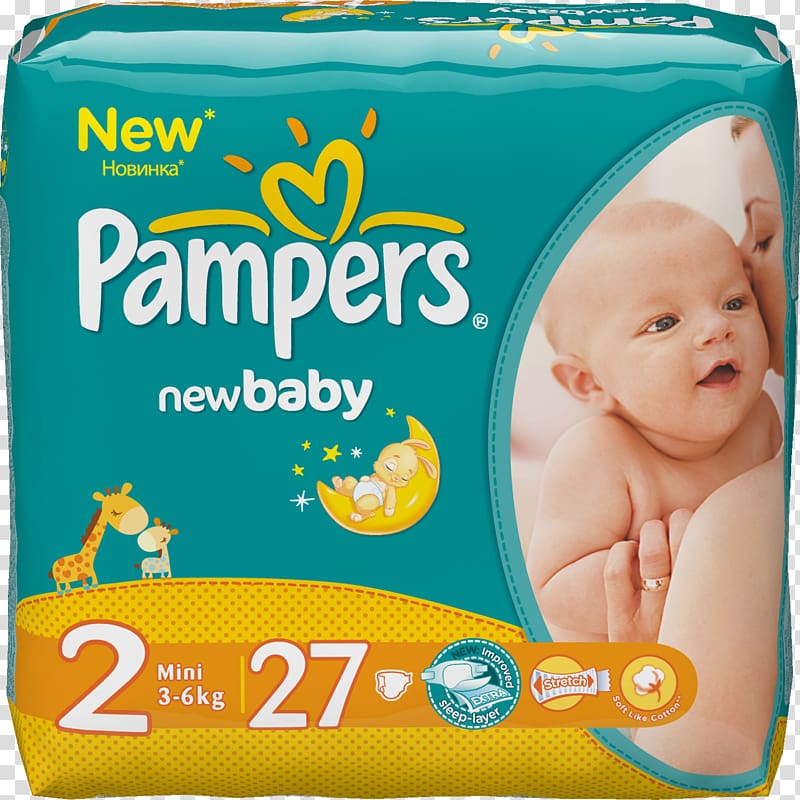 new born pampers transparent