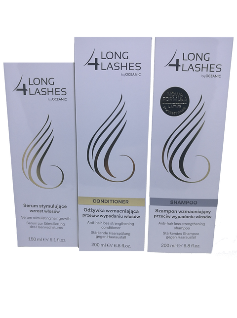 4 long lashes conditioner i szampon