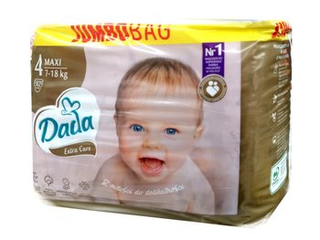 pieluszki pieluchy dada 4 maxi 100 sztuk 7-18 kg