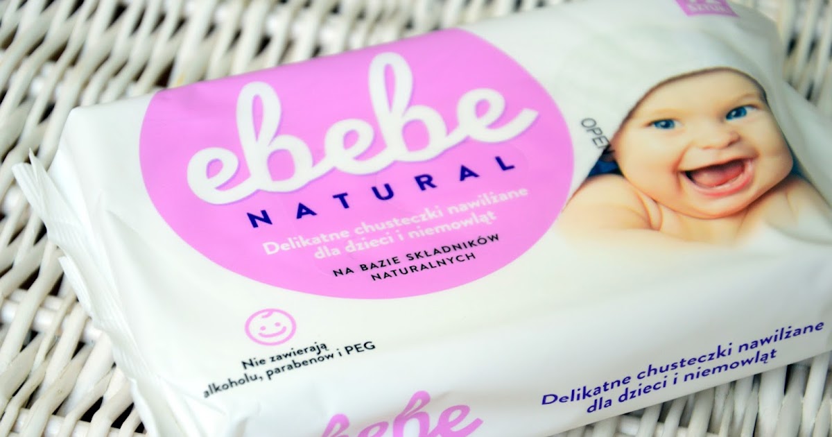 ebebe natural chusteczki nawilżane wodą sklad