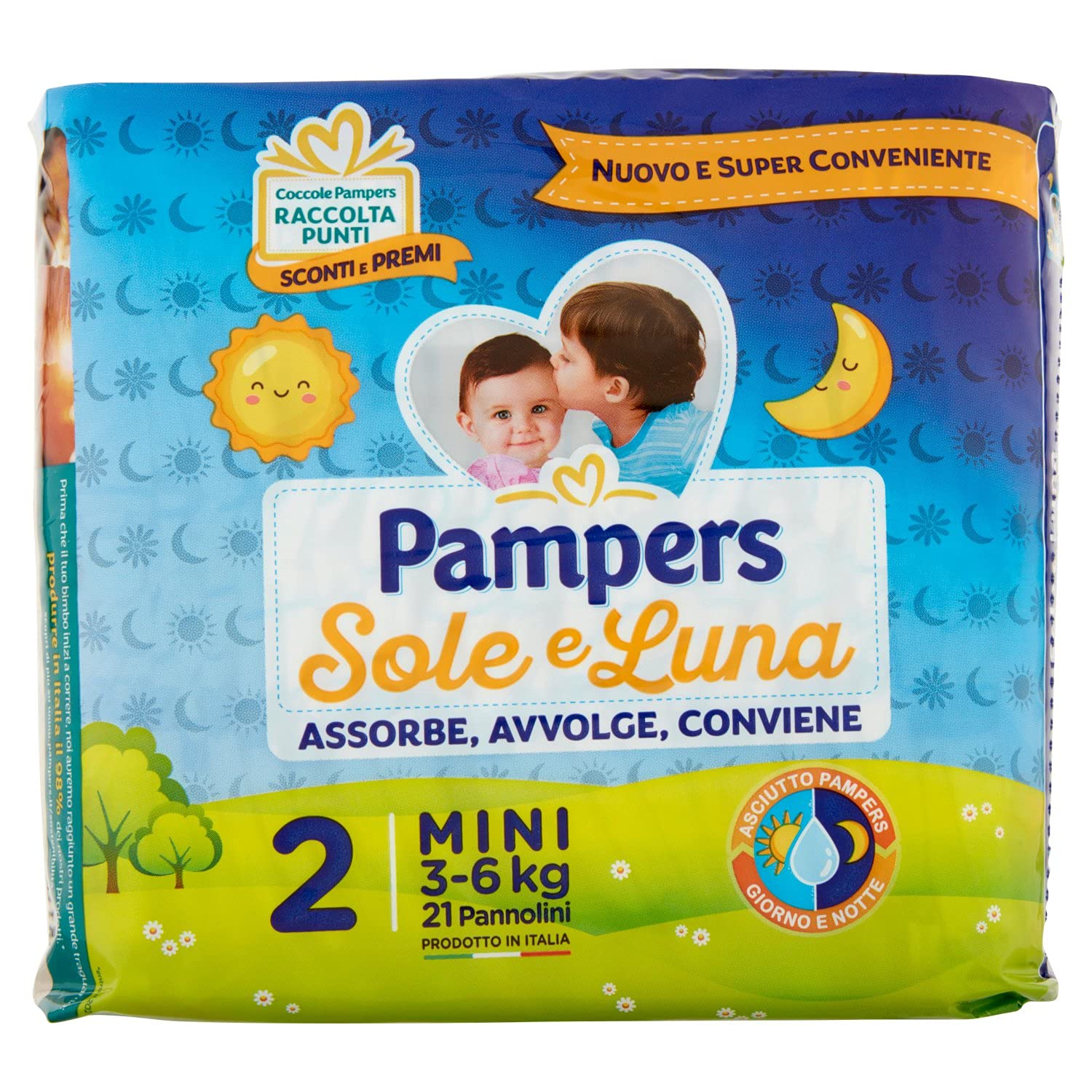 pampers sole e luna