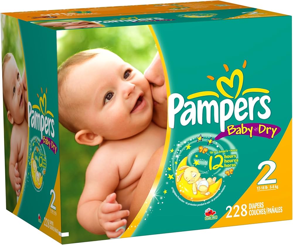 pampers mega pack 2 ile