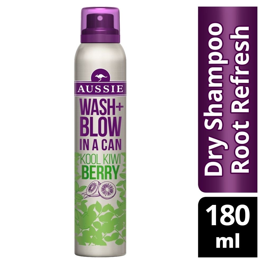 aussie suchy szampon wash+ blow cena 180 ml