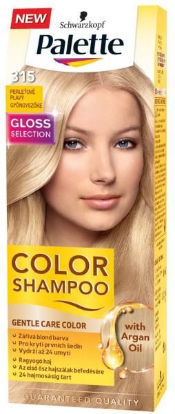 palette color shampoo szampon koloryzujący 315 perłowy blond