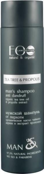 eo lab man szampon przeciwłupieżowy dla mężczyzn tea tree&propolis 250ml