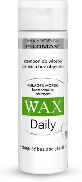 wax pilomax daily szampon do włosów cienkich bez objętości opinie