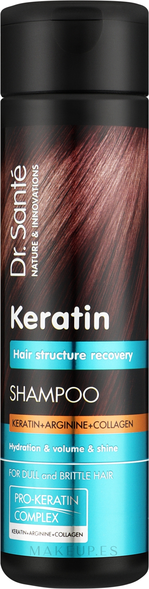 elfa pharm dr sante keratin hair szampon keratyna 250ml