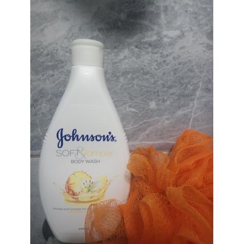 żel pod prysznic johnsons soft & pamper i lilia