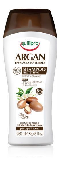 equilibra argan szampon ochronny do włosów 250ml