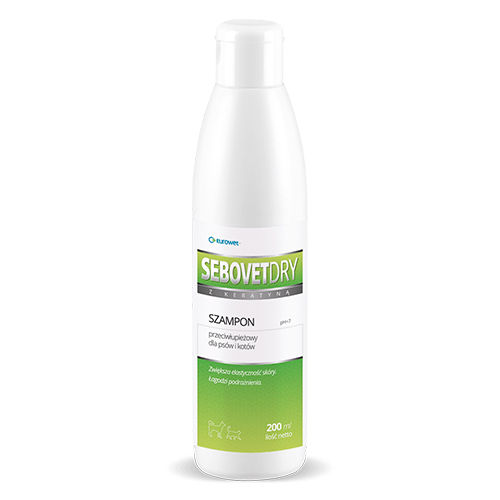 eurowet sebovet-dry szampon przeciwłupieżowy 200ml