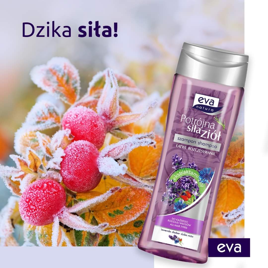 eva nature style szampon z dziką różą