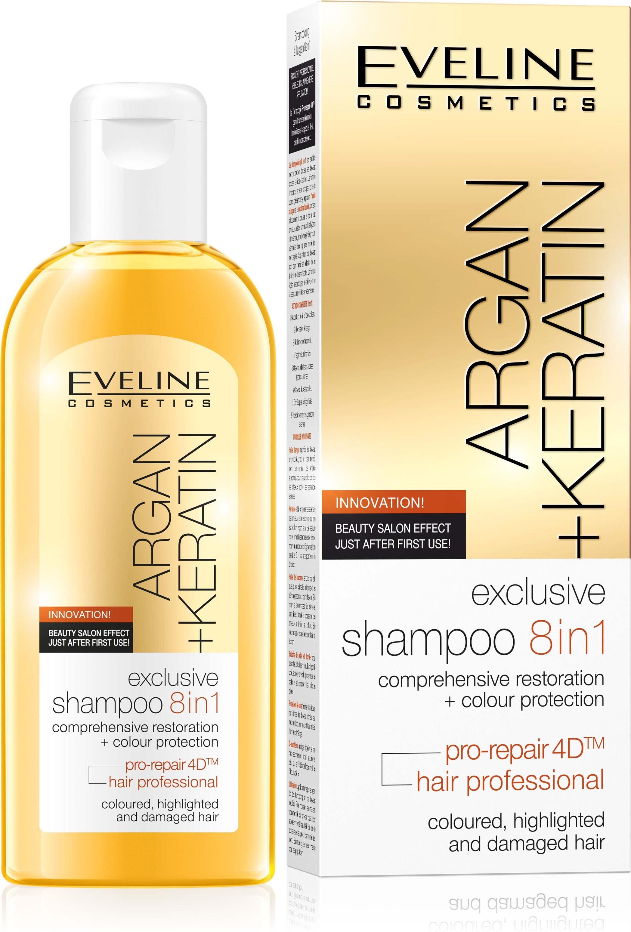 eveline argan keratin szampon opinie