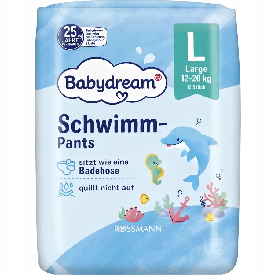 schwimmwindeln babydream pieluchy