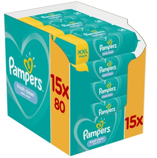 pampers fresh clean chusteczki 64 szt