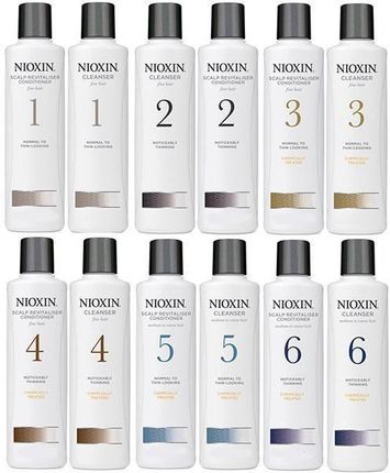 nioxin 2 zestaw duo 2x 300ml szampon odżywka