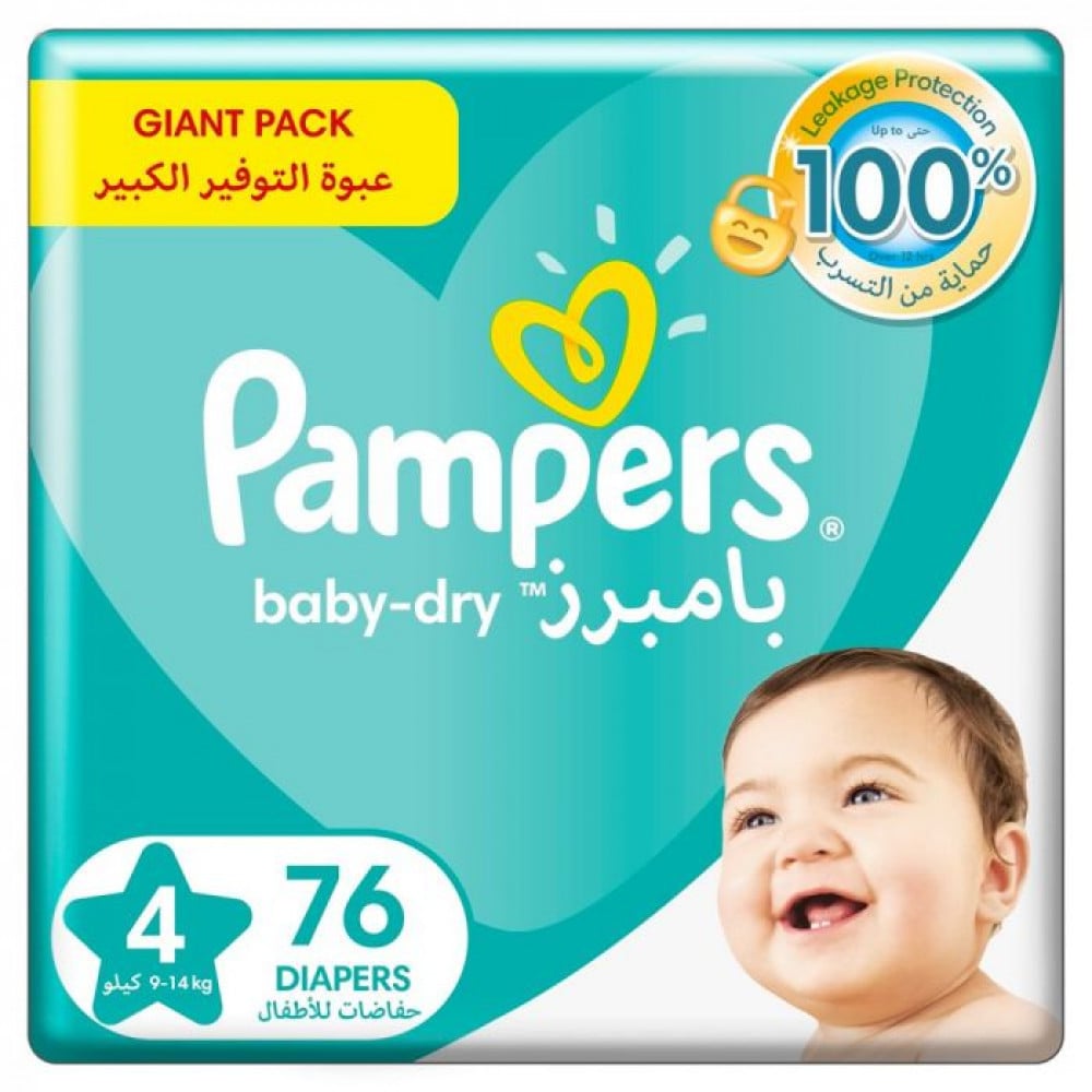 pampers baby dry 4 76