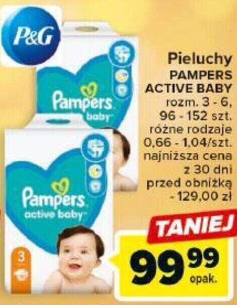 pampers 3 96 sztuk cena