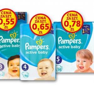 lidl pieluchy pampers cena