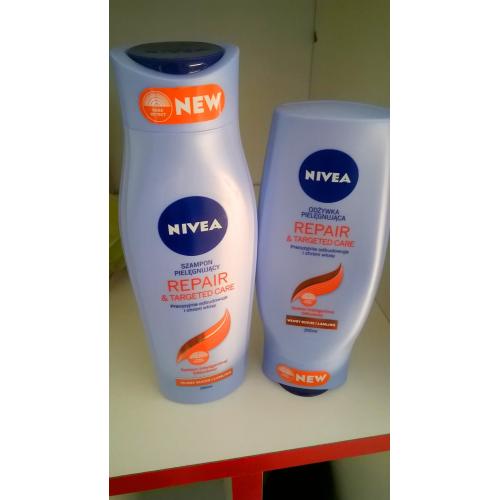 szampon nivea repair targeted care opinie