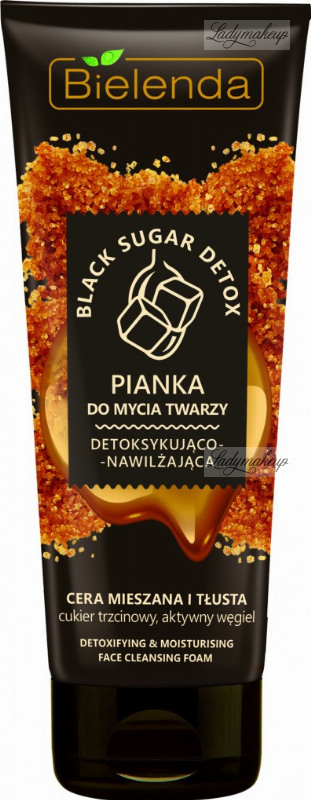 bielendablack sugar detox pianka do mycia twarzy