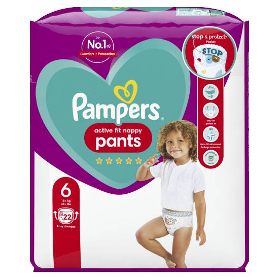 pampers pants active fit