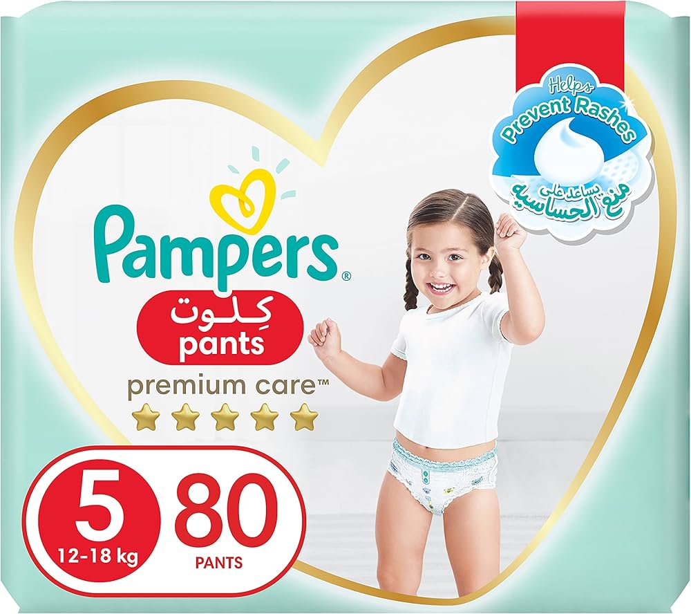 pampers premium care pants 5 80szt