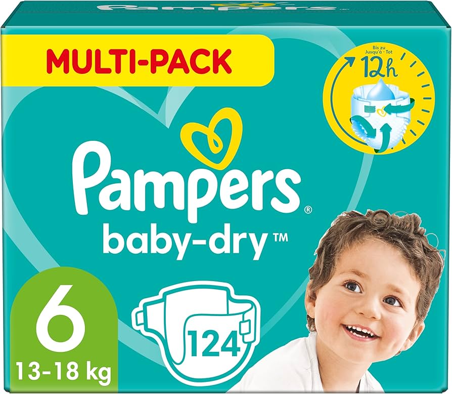 pampers 6 pudelko