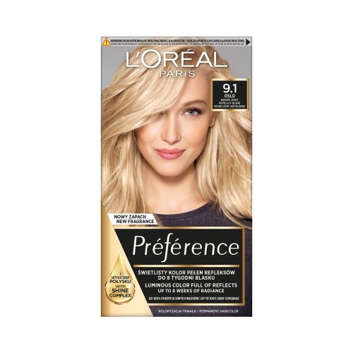 loreal preference szampon koloryzujący