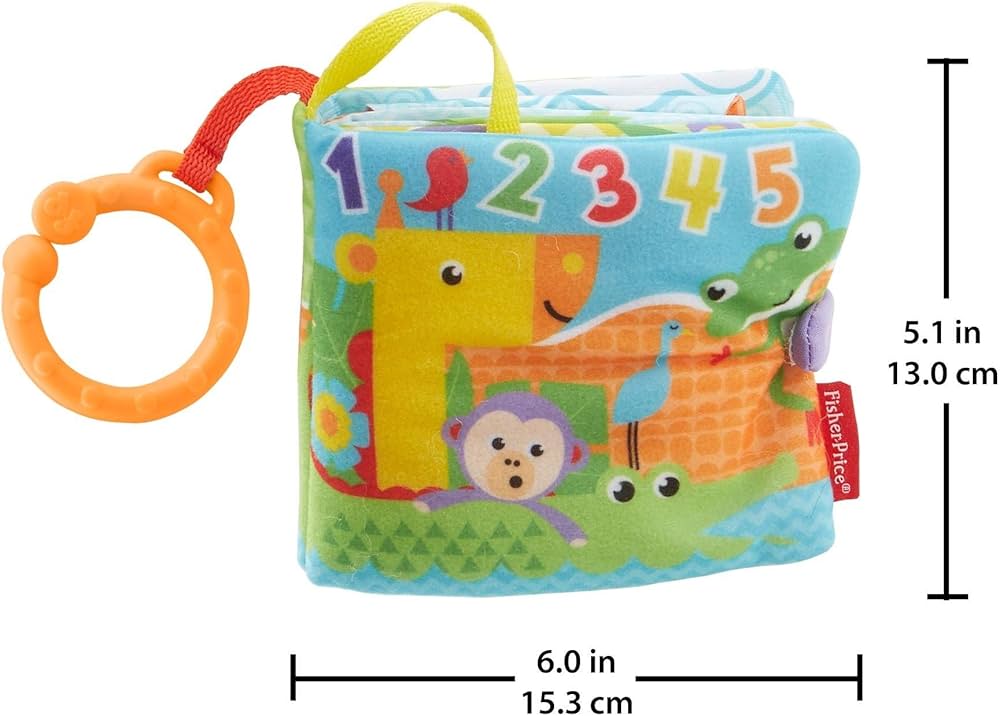 Książka ćwiczeń Fisher Price FGJ40 Soft