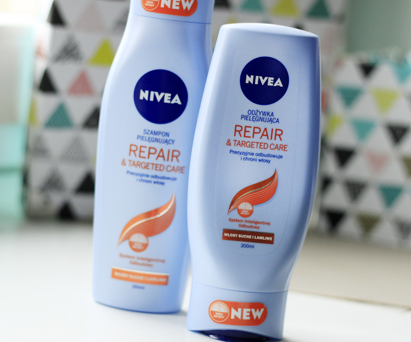 nivea long repair szampon blog