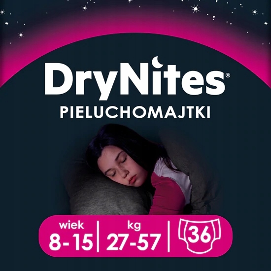 huggies drynites majteczki noc chłopiec 8 15 lat