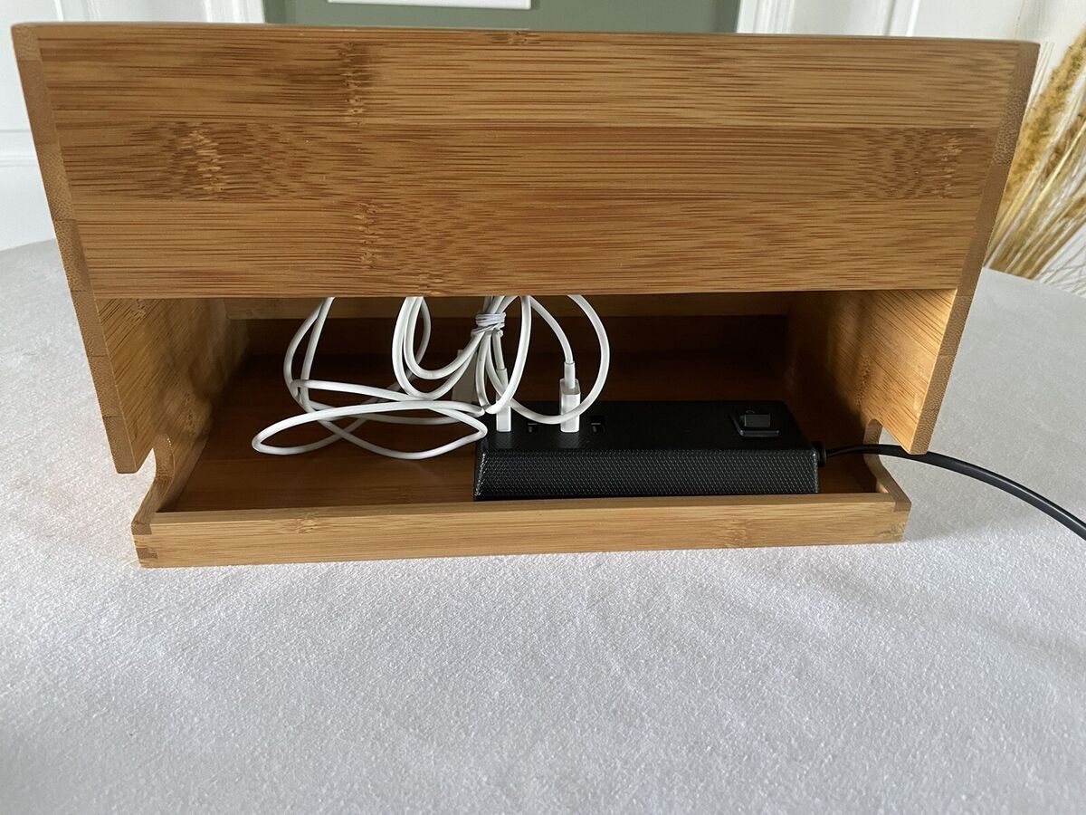 bamboo charging station pampered chef