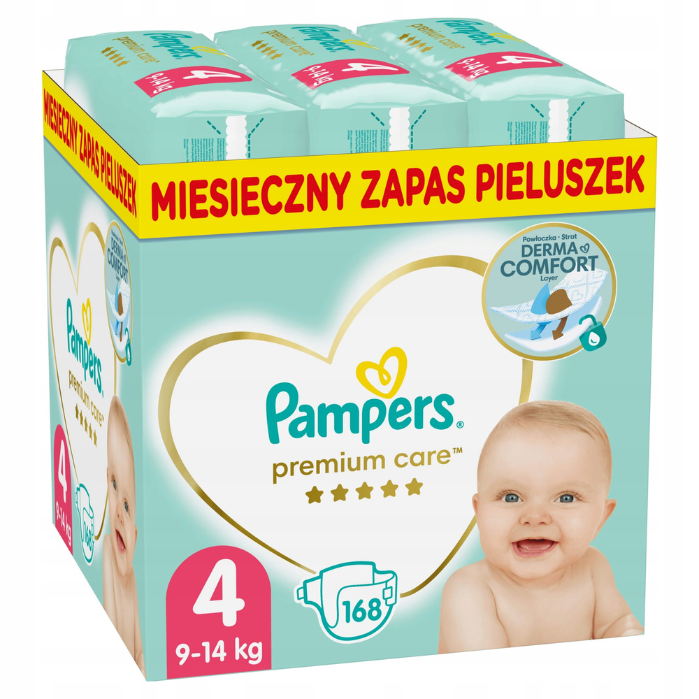 pampers 4 miesięczny zapas