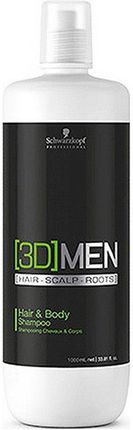 schwarzkopf szampon 3d men na poros włosów 250 ml